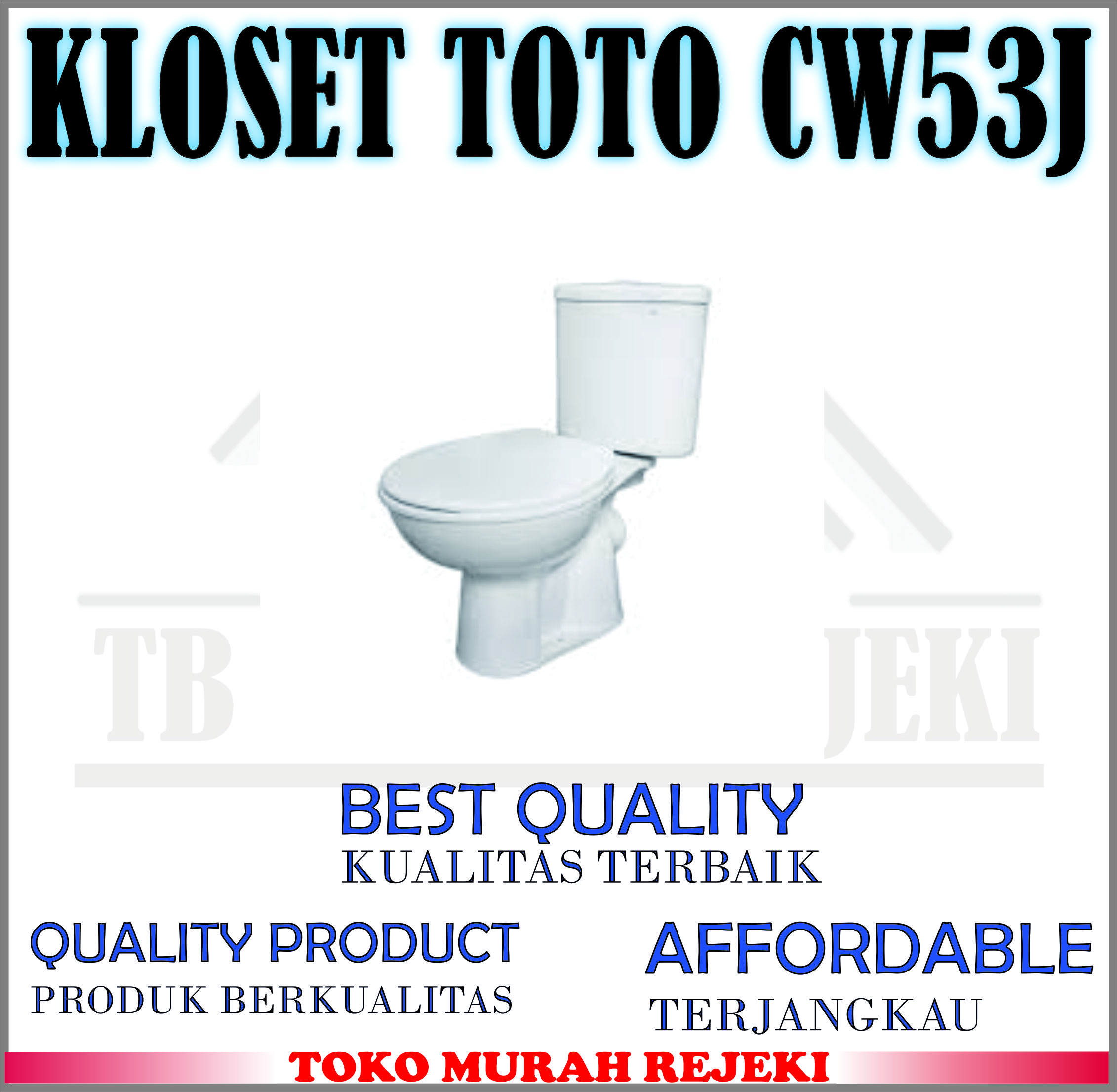 Ukuran Kloset Toto Cw 660