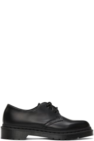 dr martens black mono 1461