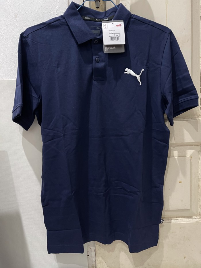 navy blue puma t shirt