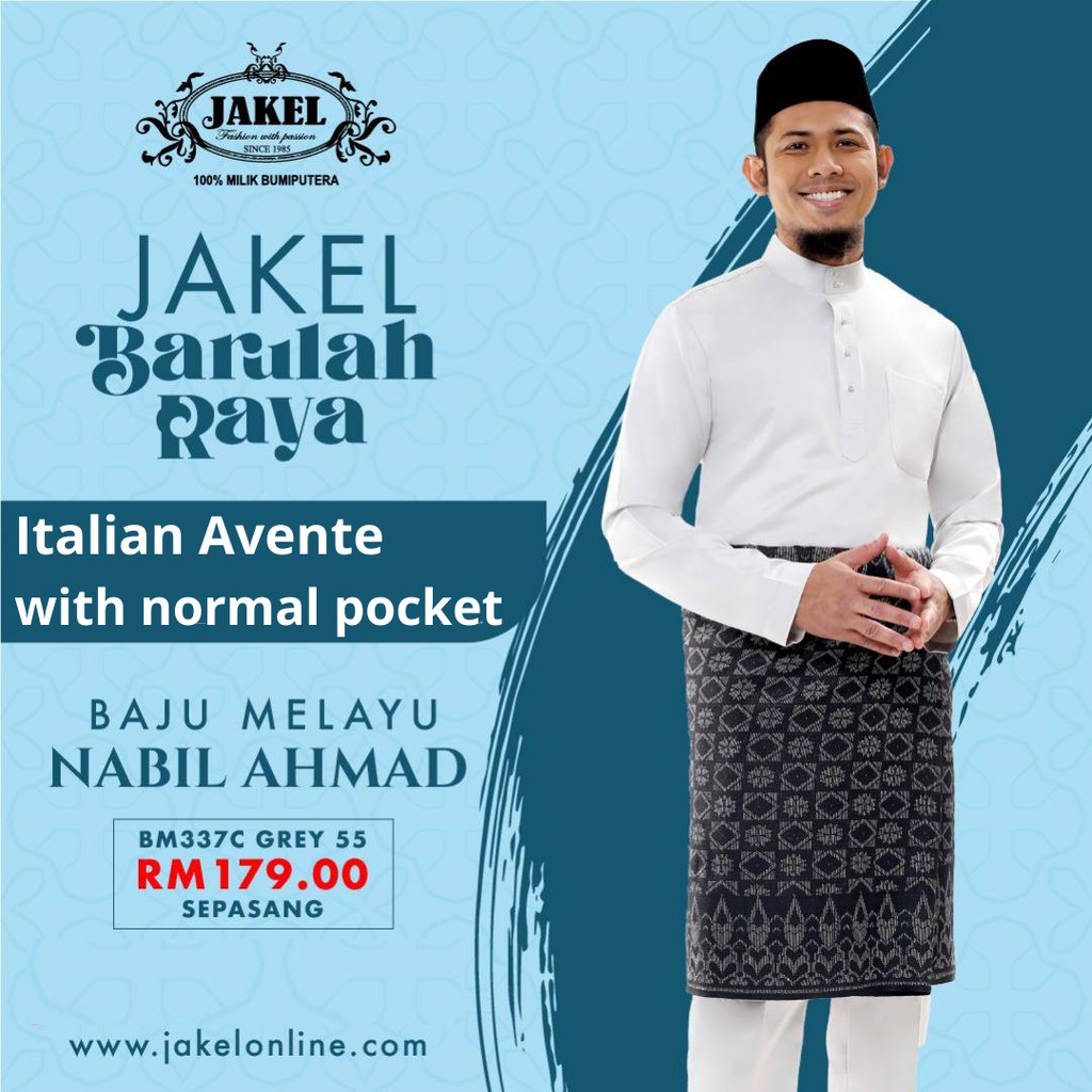 harga baju melayu jakel