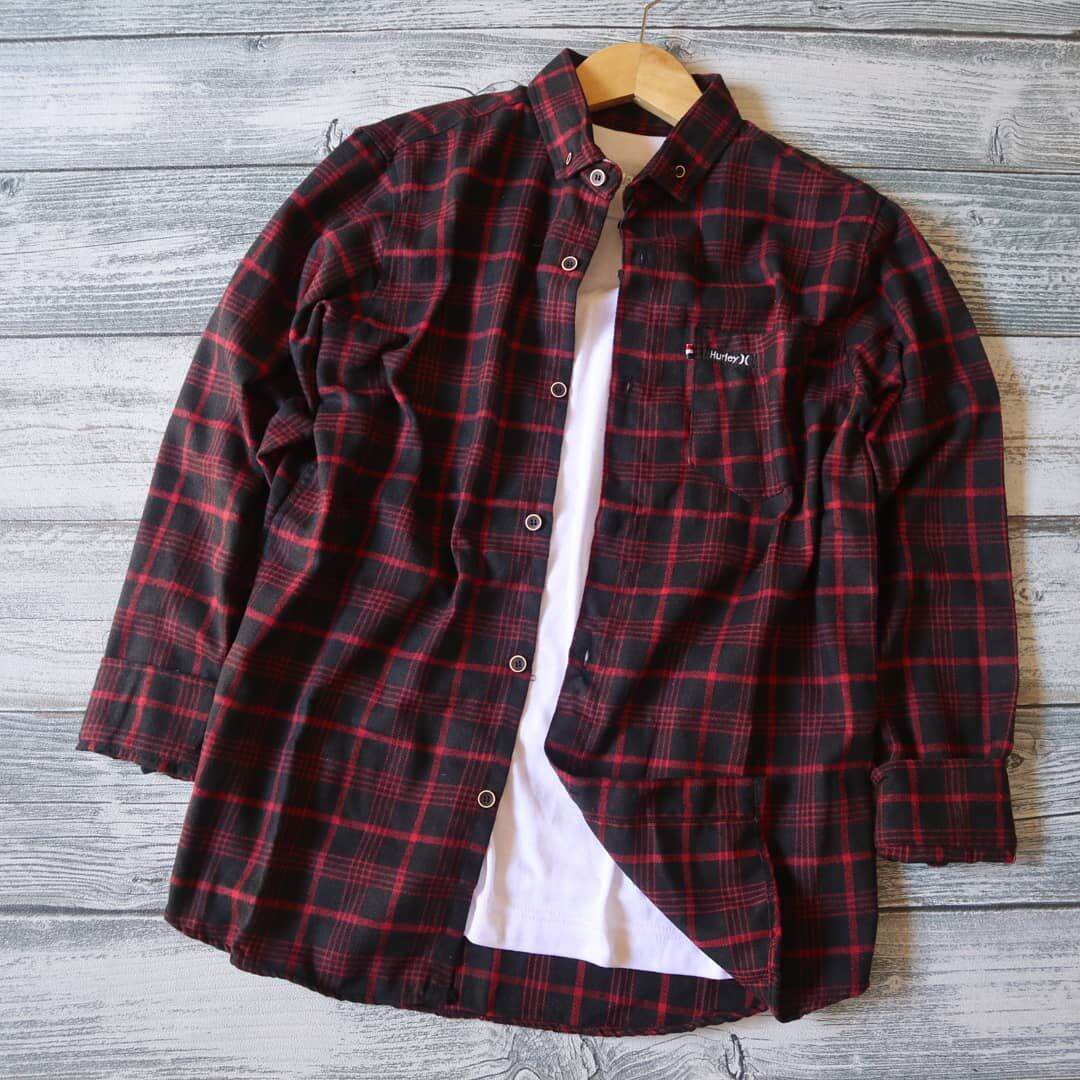 Harga Hurley Kemeja Flannel Terbaru 