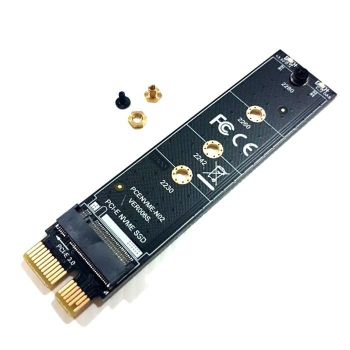 贈答品 NGFF M.2 Key A E To PCI-E X1 Adapter Expansion Card W U Port FPC Cable  nusr.in