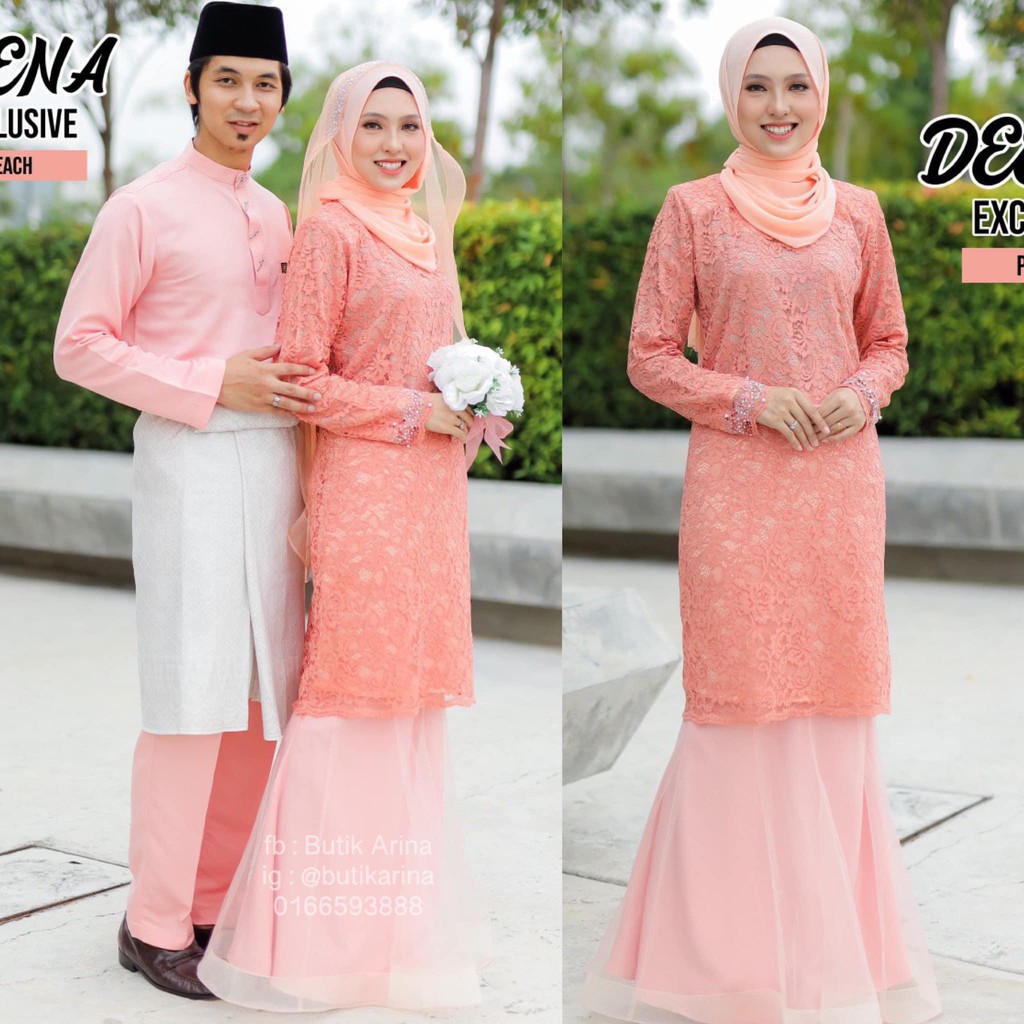  Baju  Kurung Peach  2022 Price Promotion Dec 2022 BigGo Malaysia