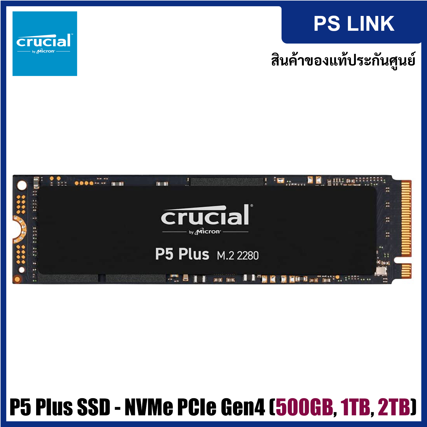 Crucial P5 1tb ถูกที่สุด พร้อมโปรโมชั่น ต.ค. 2022|BigGoเช็คราคาง่ายๆ