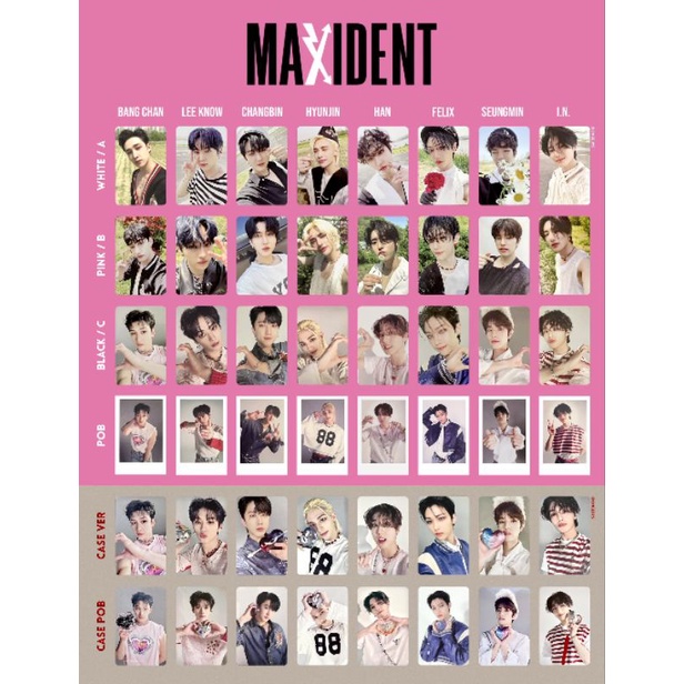 Stray Kids MAXIDENT 封入 トレカ ヒョンジン-