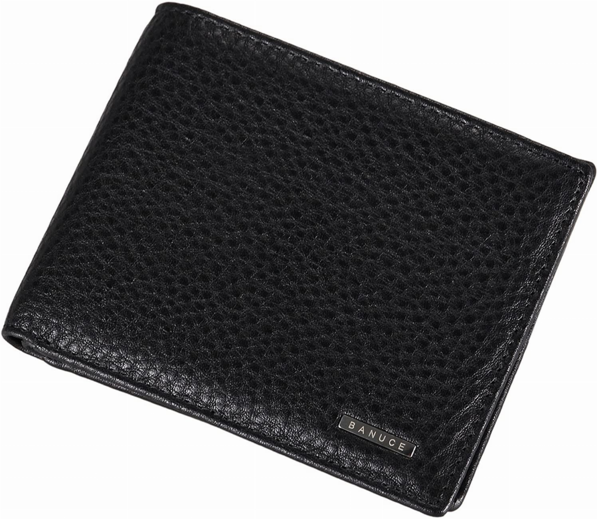 Kalmar RFID Travel Wallet RFID Blocking Slim Bifold Genuine Leather Minimalist Front Pocket Wallets for Men with Money Clip Extra Capacity Travel Wallet Color : Black, Size : 3.74.7 inches 