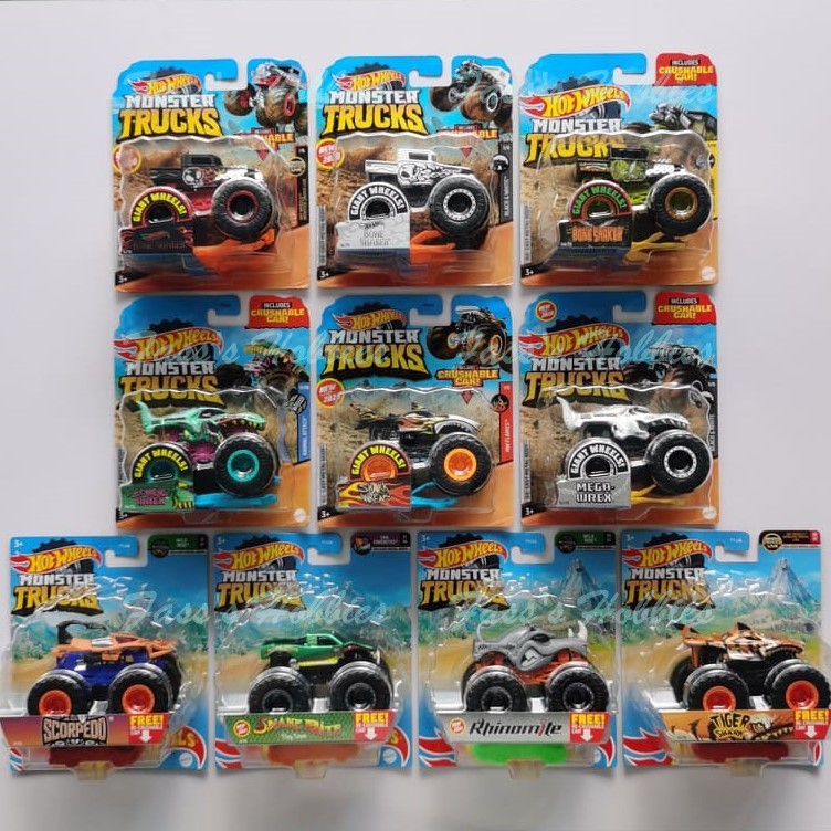 hot wheels zombie monster truck toy