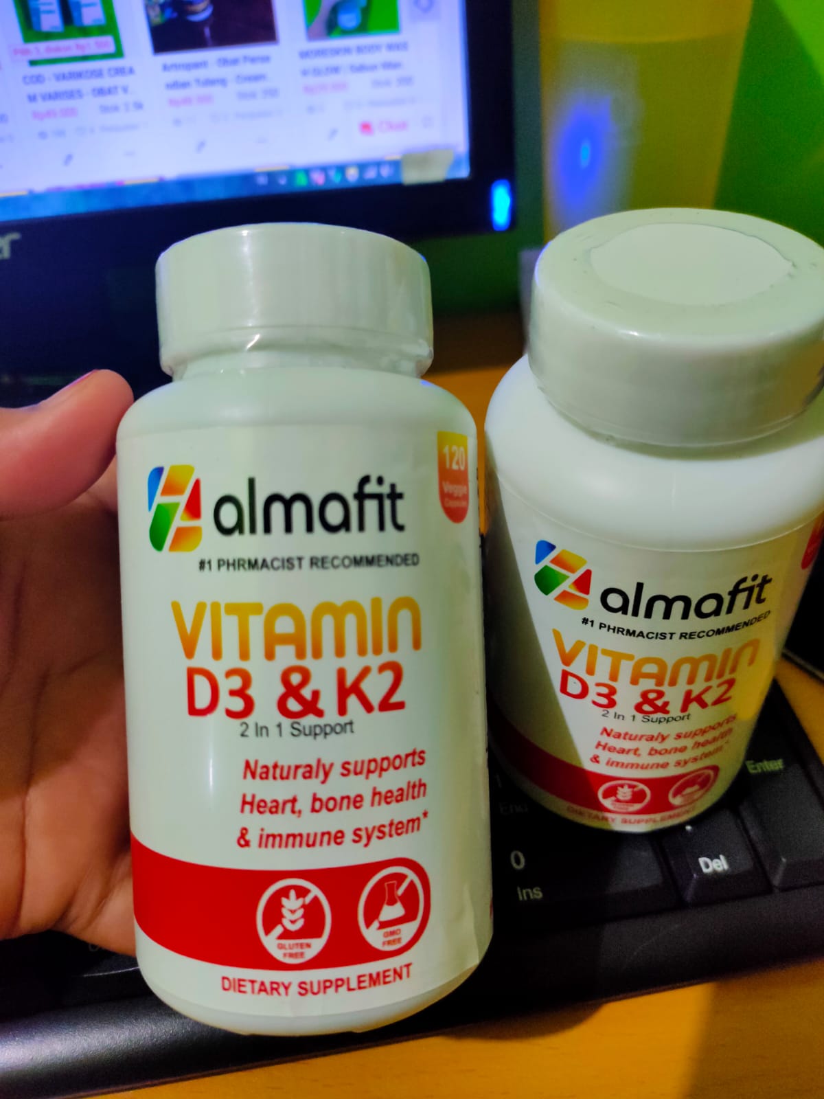 Almafit vitamin d3 & k2