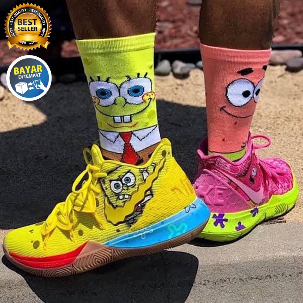 harga sepatu kyrie spongebob