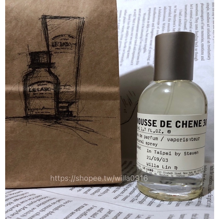 lelabo ルラボ mousse de chene30 ムースドシェーヌ30 - 香水