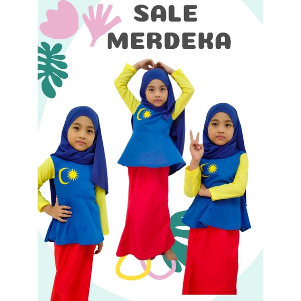 Baju Merdeka Budak Girl Price u0026 Promotion - Jan 2022 BigGo Malaysia