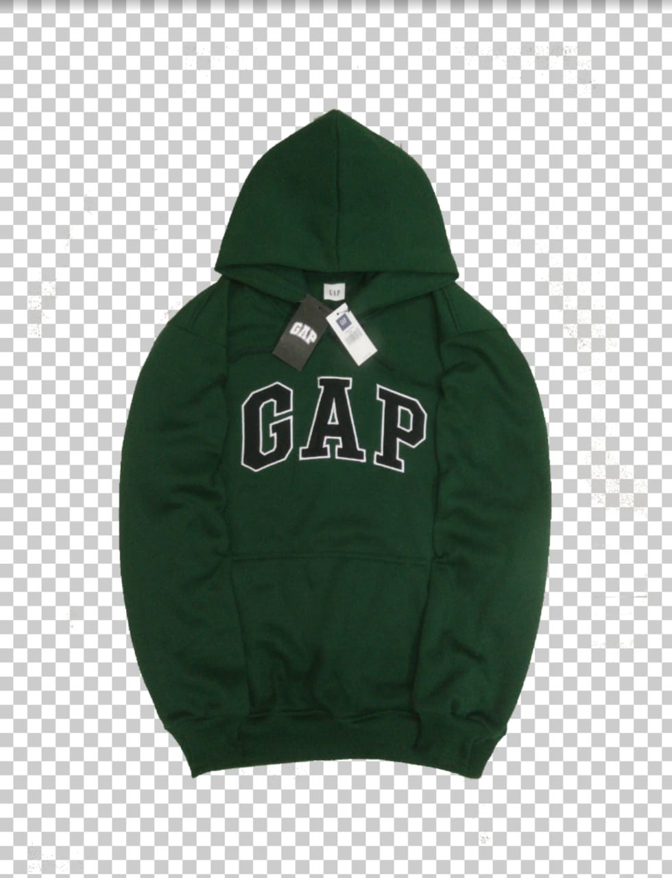 gap dark green hoodie