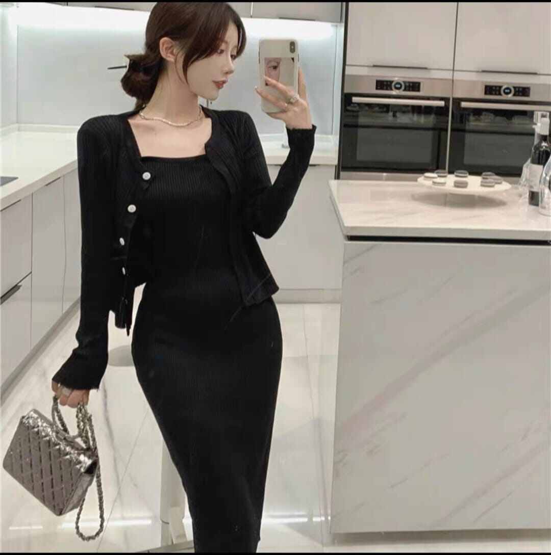 Harga Blazer Dress Korea Premium 
