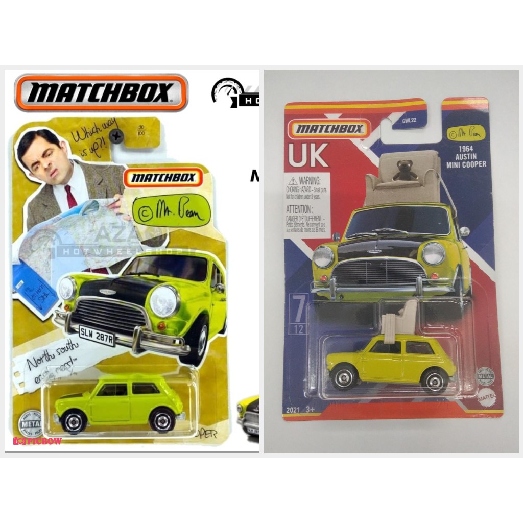 matchbox mr bean mini