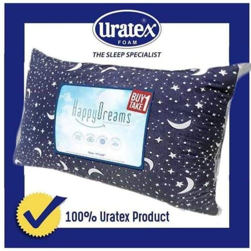 uratex pillow size