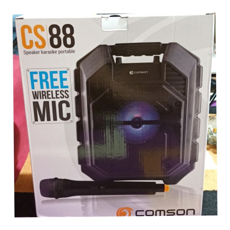 cs 77 speaker karaoke portable