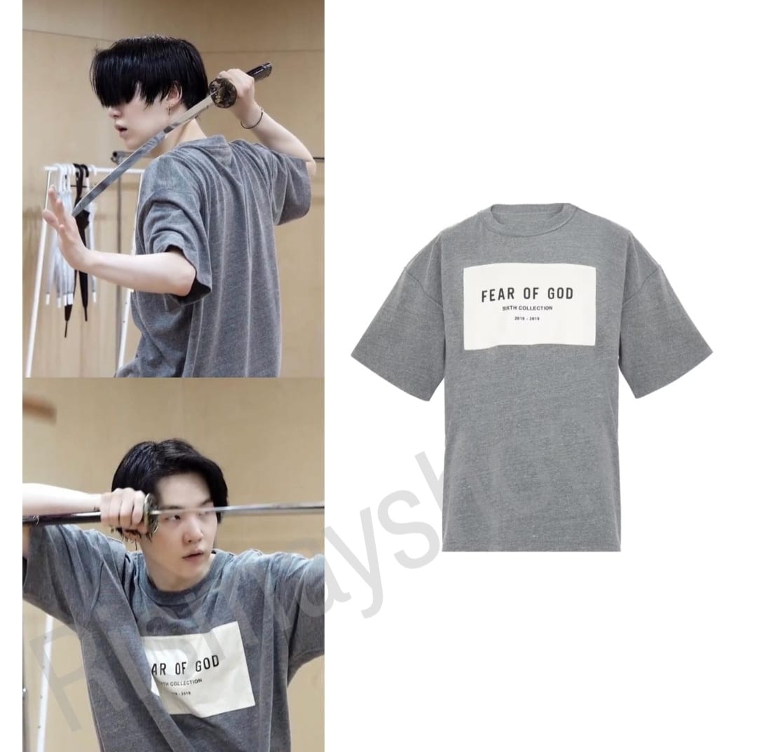 suga fear of god shirt