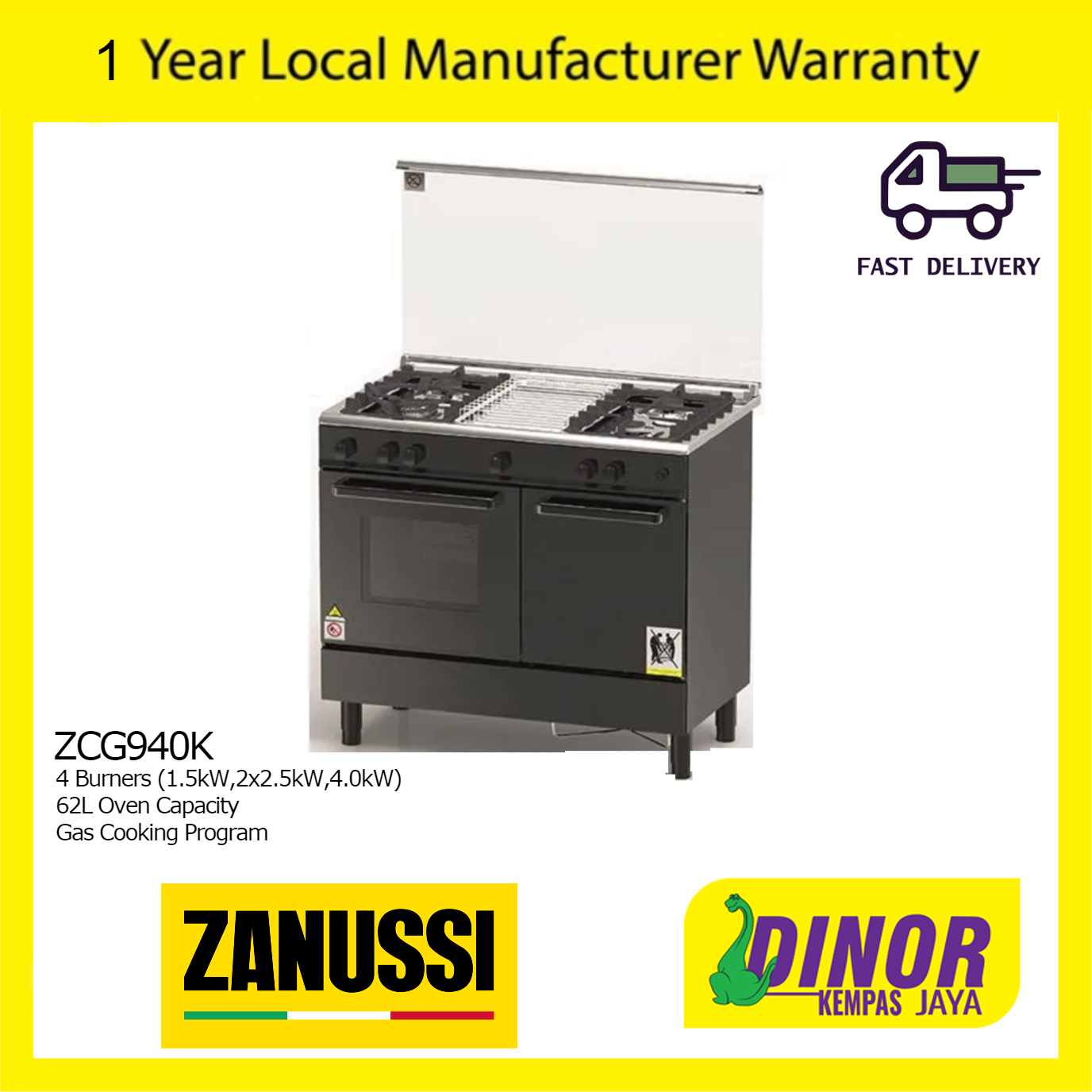 Zanussi Gas Price Promotion Nov 2021 Biggo Malaysia