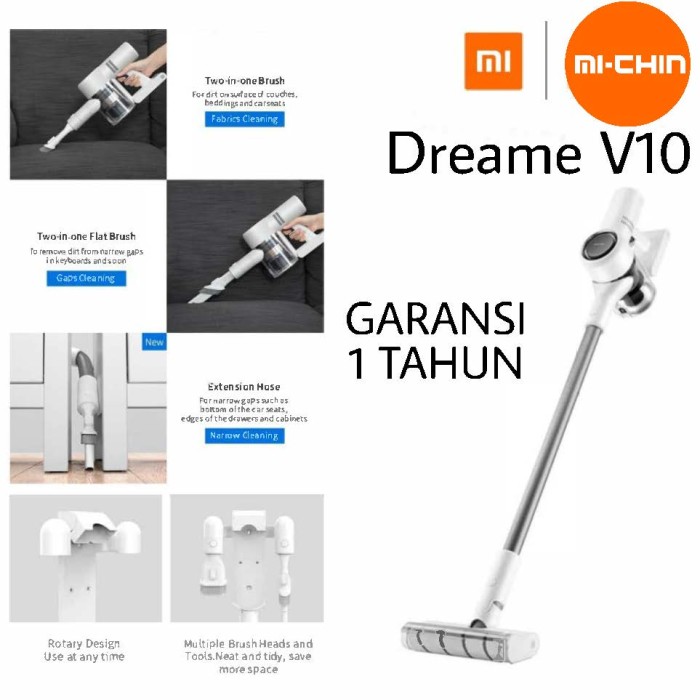 Harga V10 Vacuum Cleaner Terbaru Mei 