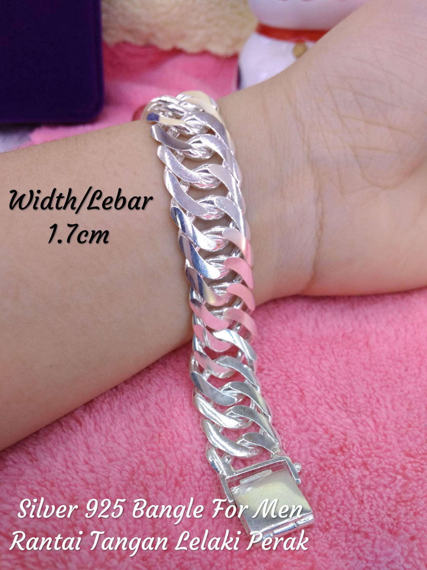 Bangle Silver 925men Price Promotion Aug 2021 Biggo Malaysia