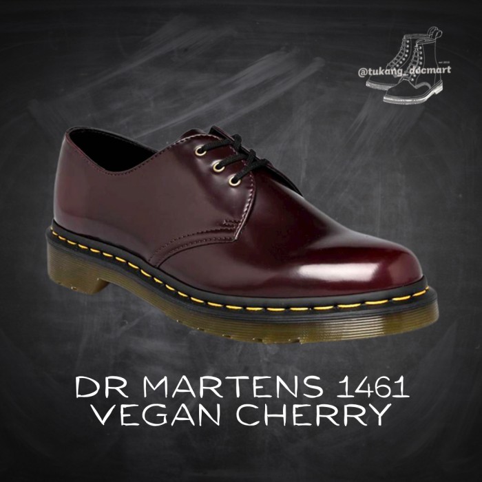 dr martens 1461 cherry red mens