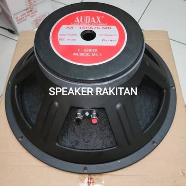 speaker audax 15 inch 600 watt