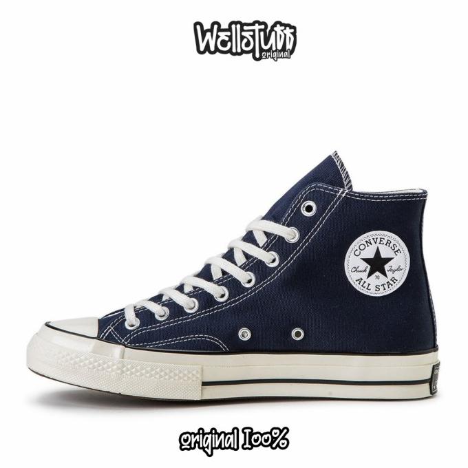 high top navy blue converse