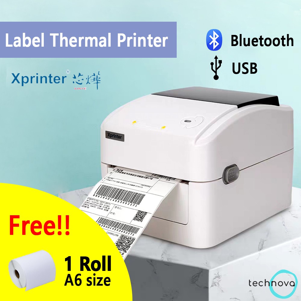 bluetooth waybill printer