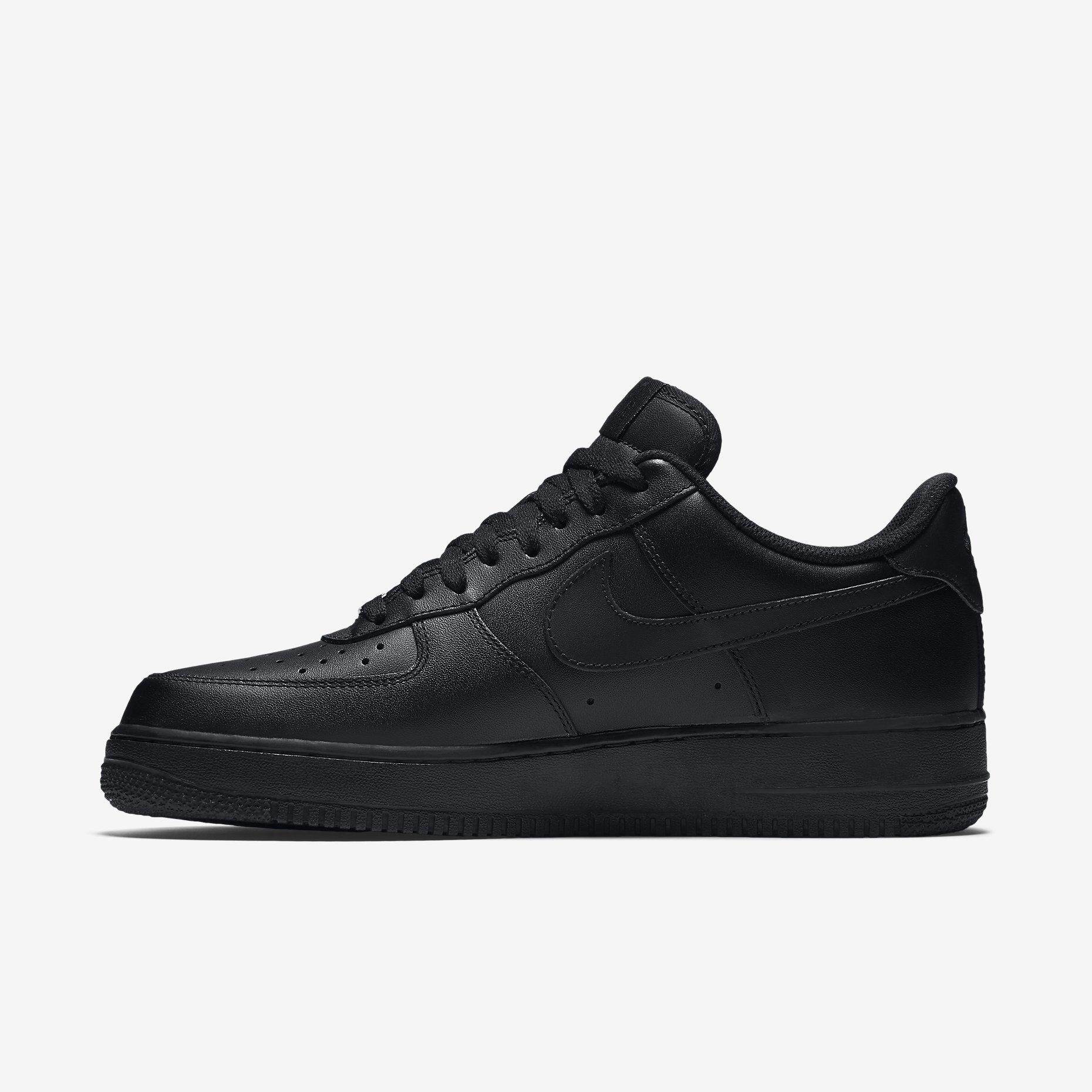 womens black af1