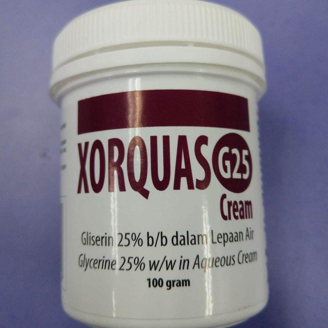 Xorquas Cream G25 Price Promotion Jun 2021 Biggo Malaysia