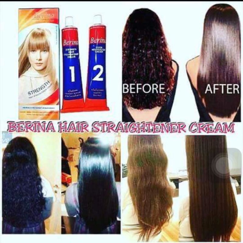 berina hair straightening cream halal