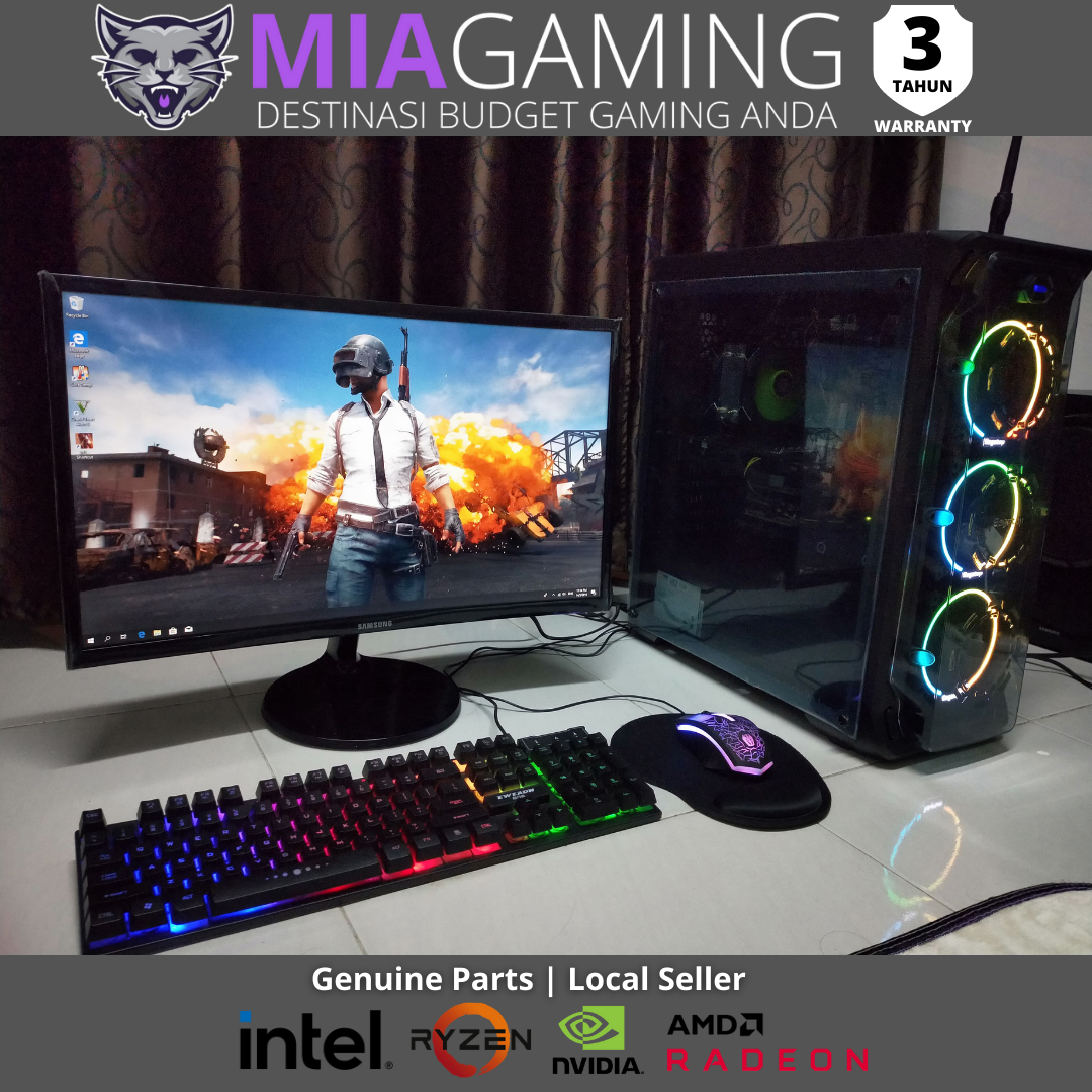 budget gaming pc full set