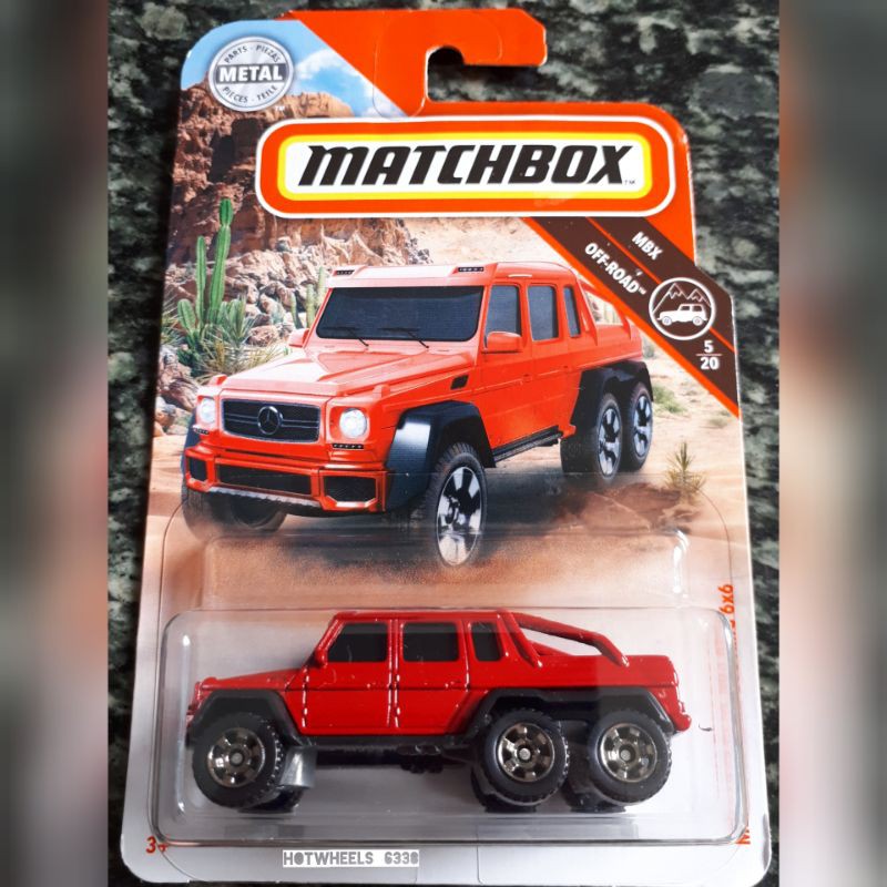 matchbox g63 6x6