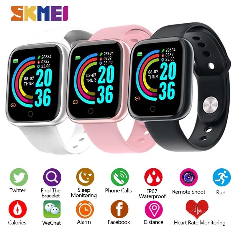 Y68 Smart Watch Tahan Air Denyut Jantung Pelacak Kebugaran Gelang untuk IOS  Android Fashion Multi Fungsional SmartWatch Di Saham|Pintar Gelang| -  AliExpress