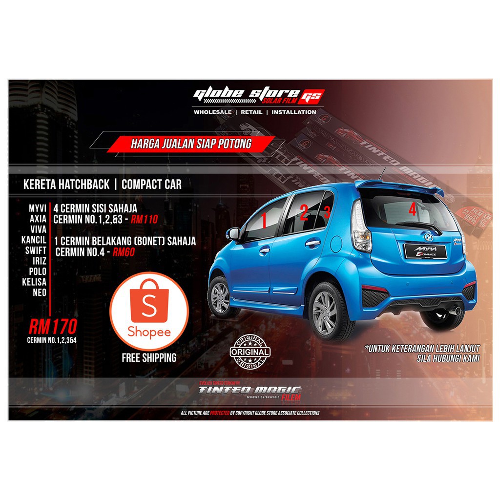 Tinted Car Viva Price Promotion Jul 2021 Biggo Malaysia