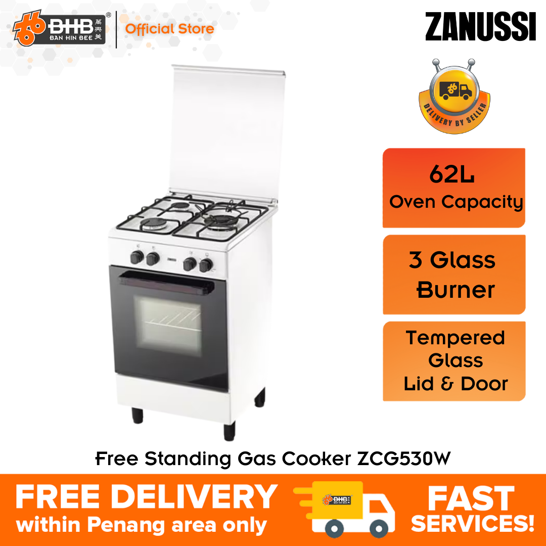 zanussi gas cooker zcg942w