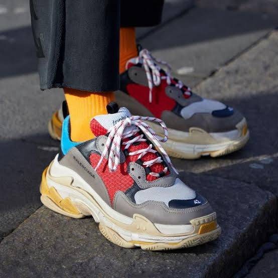 paul warmer balenciaga triple s