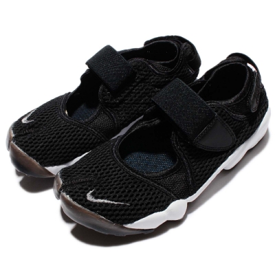 nike air rift black white