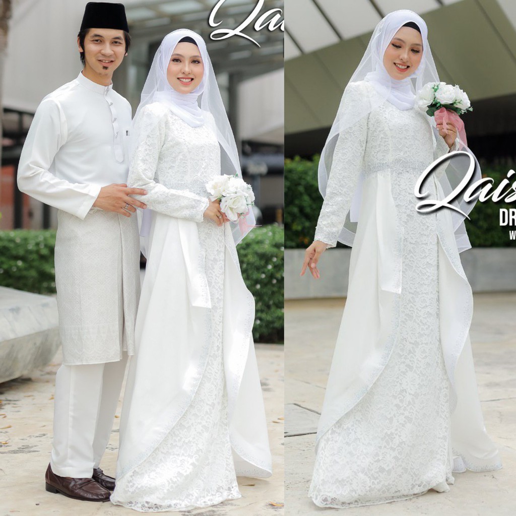 Baju Nikah Putih Dress Price Promotion Nov 2021 Biggo Malaysia