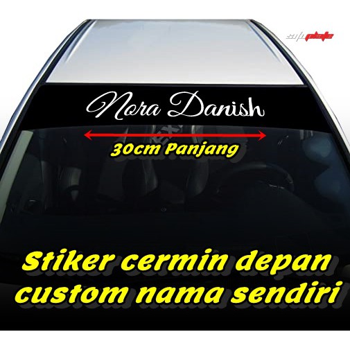 Stiker Nama Sendiri Kereta Price u0026 Promotion - Nov 2021 BigGo 