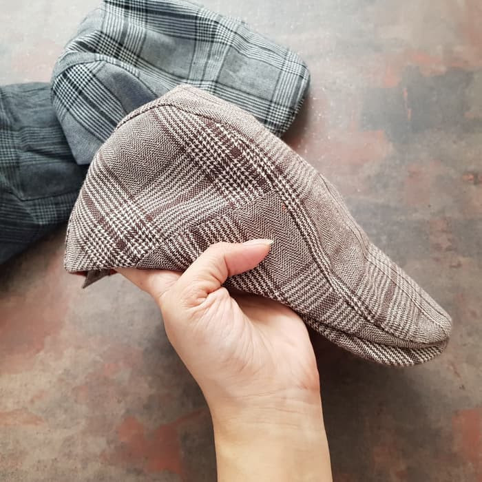 topi flat cap original