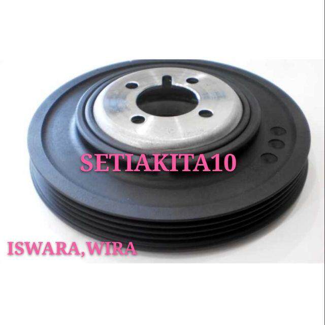 crank pulley wira