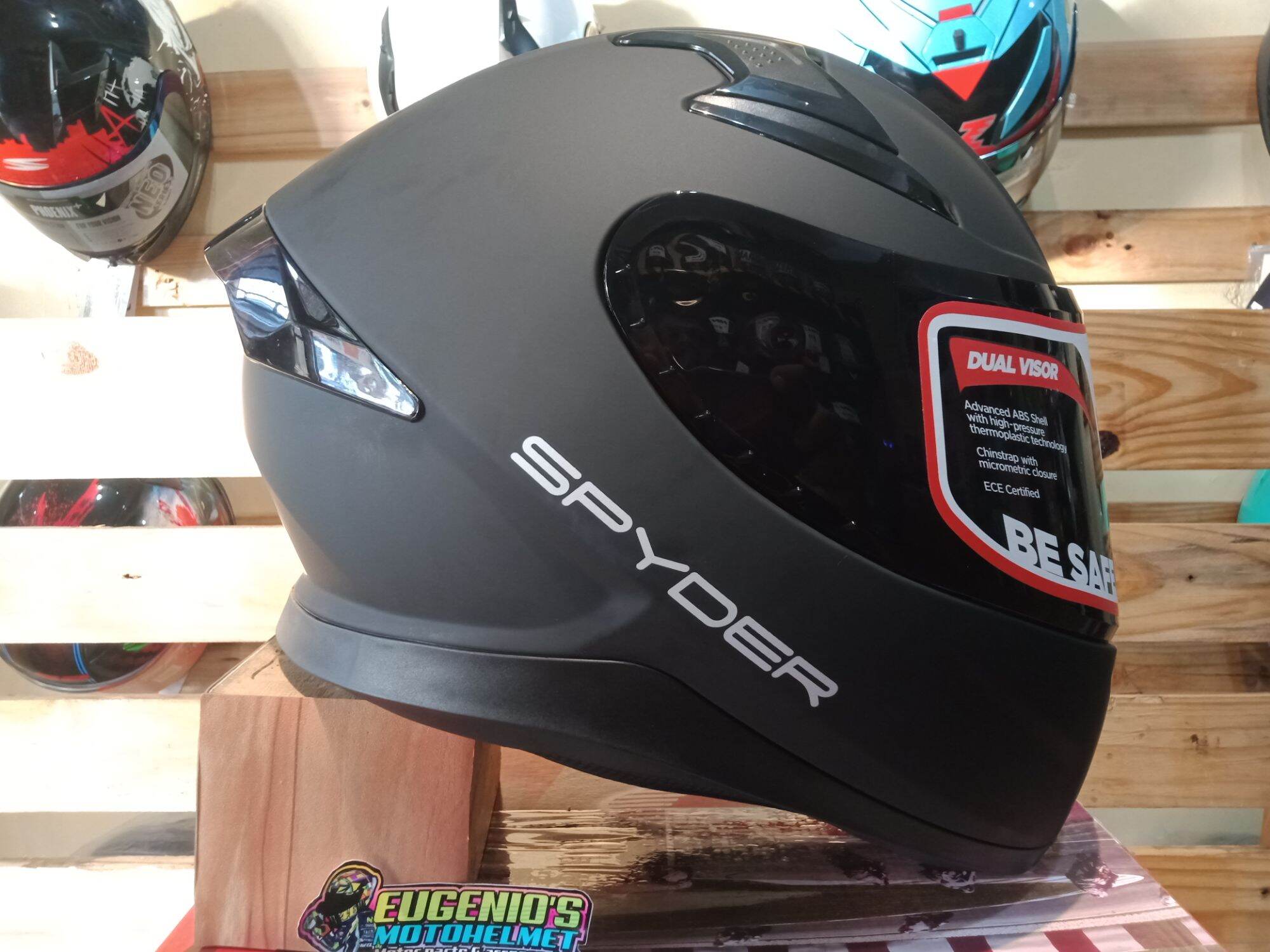 spyder helmet