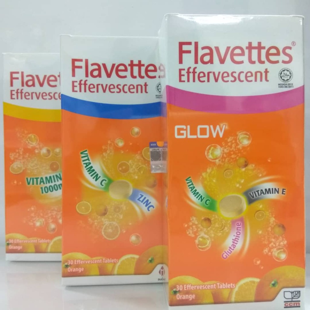 Flavettes Vitamin C Effervescent Glow 1000mg Price Promotion May 21 Biggo Malaysia