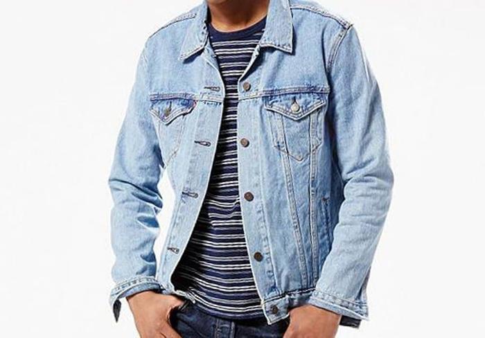 Harga Jaket Levis Pria Light Blue 