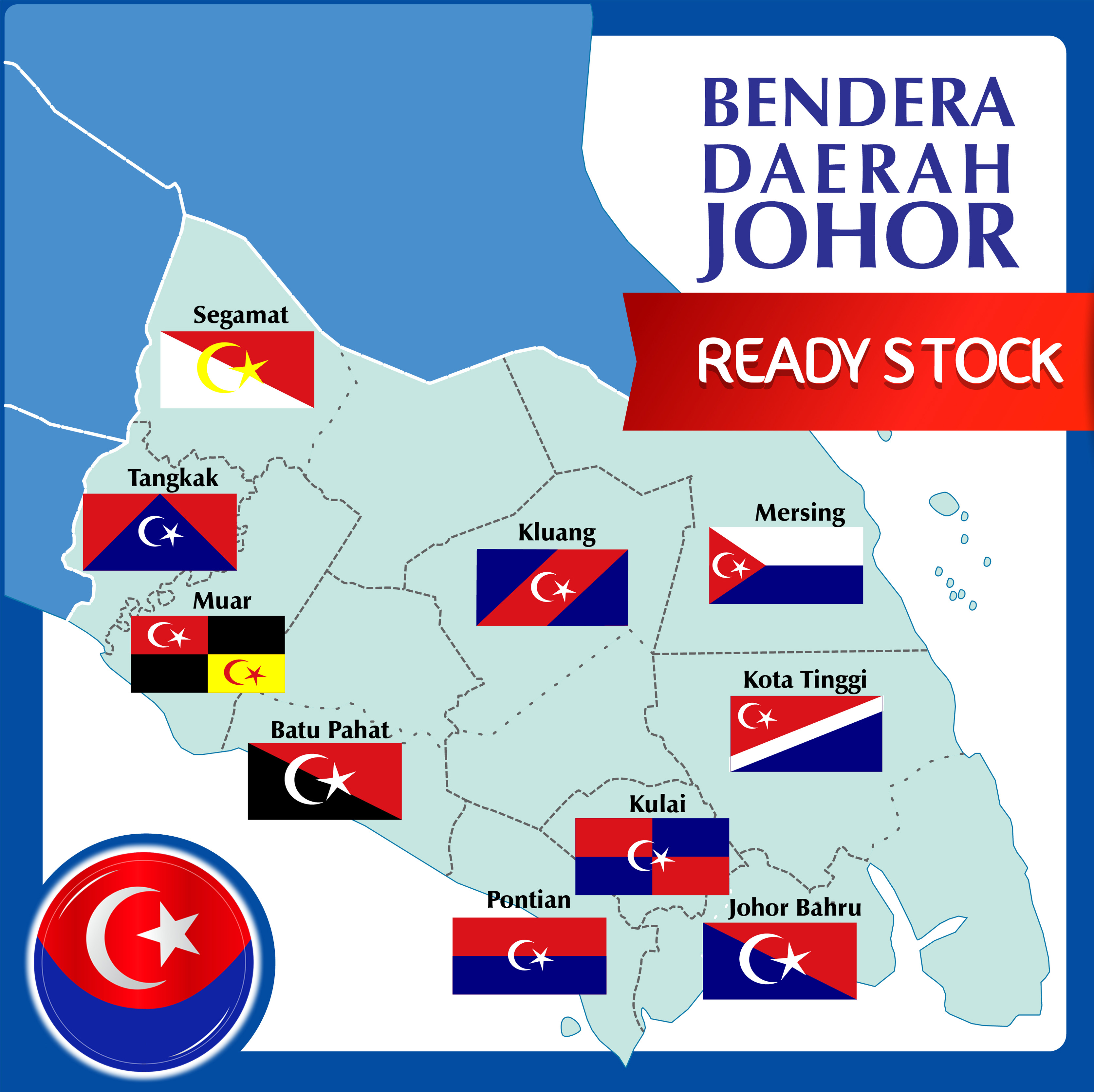 Johor Flag 2x4 Price Promotion Jul 2021 Biggo Malaysia