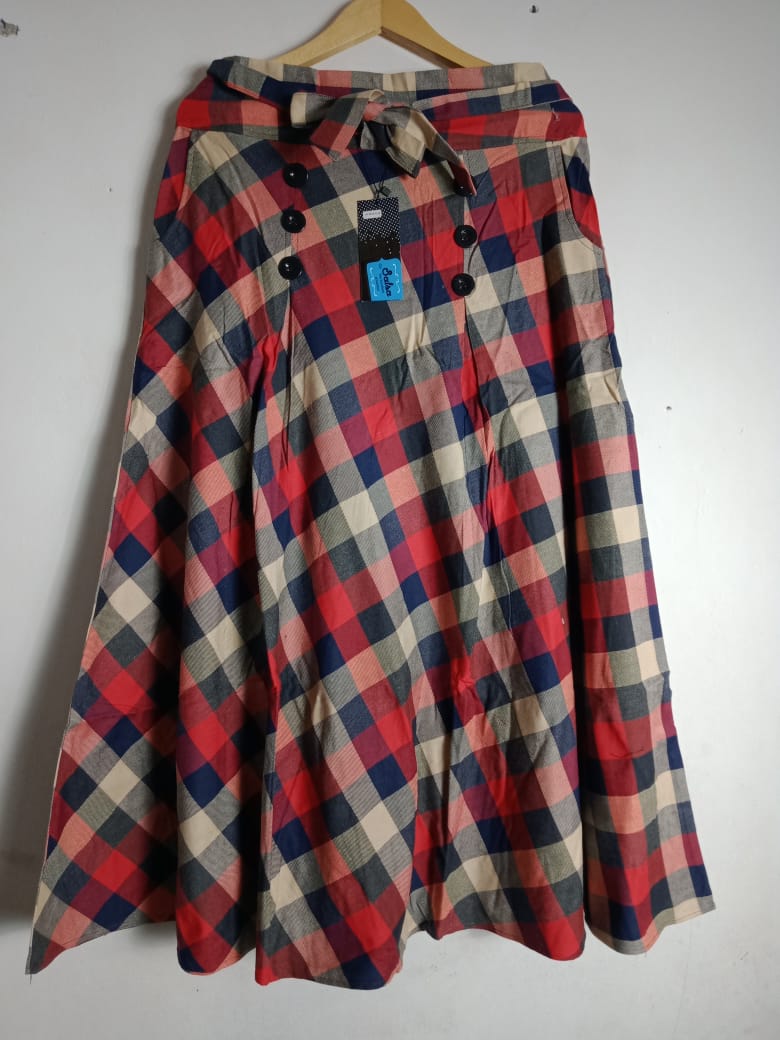 Harga Rok Flanel Panjang Jumbo Terbaru 