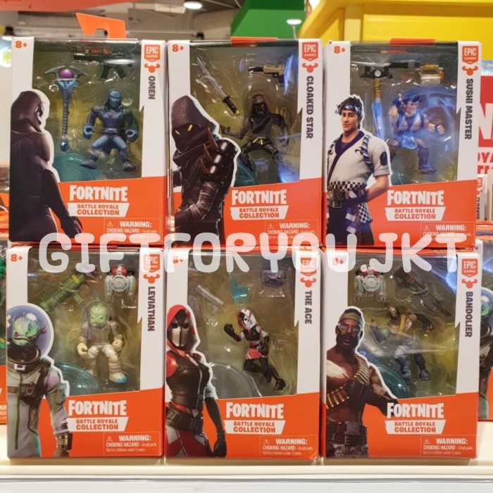 fortnite 2 inch figures