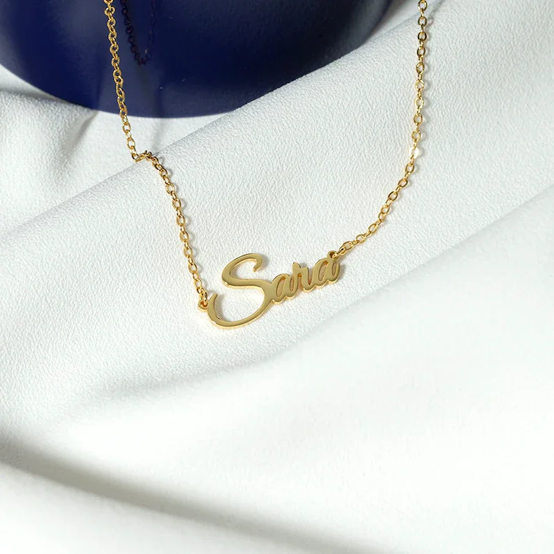 Harga Kalung Cewek Anti Karat Name 