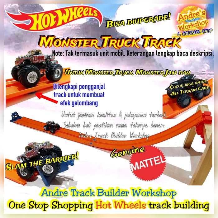 monster truck hot wheels race track